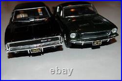 1968 Special Edition BULLET MUSTANG GT390 & 1968 Charger 440 from movie BULLET
