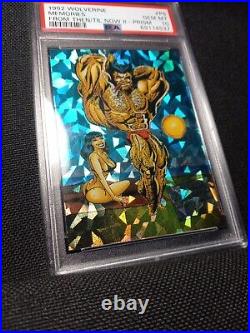 1992 WOLVERINE #P6 MEMORIES From Then/Til NOW PRISM PSA 10