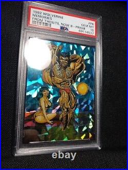 1992 WOLVERINE #P6 MEMORIES From Then/Til NOW PRISM PSA 10