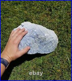 21 LB Extra Large Rough Natural Chunk of Blue Aventurine Crystal from Brazil