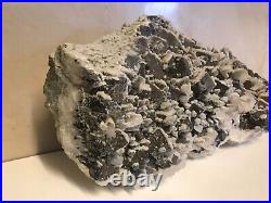 A extra Large Beautiful piece of Calcite crystal on Galena from Bulgaria
