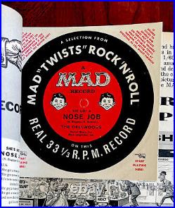 ATTACHED RECORD! Worst from MAD #5! VERY FINE (8.0)! Extremely RARE! 1962