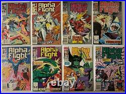 Alpha Flight comics lot from#52-130 + 1 special 49 diff (1987-94)