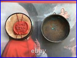 Antic reliquary relic S. Anthony of Padua 1850th special from Italy