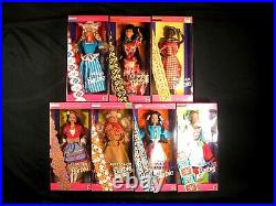 Barbie Dolls Of The World Collection Special Edition Group of 7
