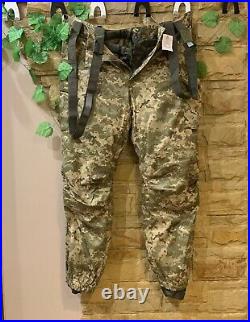 Combat Ukrainian pants from uniform of Special Forces camouflage Pixel mm-14