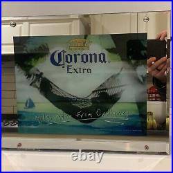 Corona Extra Lighted Beach Sign (16x13x3) Miles Away From Ordinary 2006 Sound