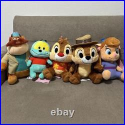 Disney Chip'n Dale Rescue Rangers Special Plush doll Complete SET RARE from JP