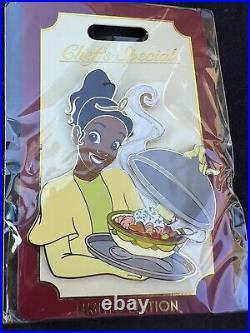 Disney WDI MOG Chef's special Princess And The From Tiana Pin LE 300