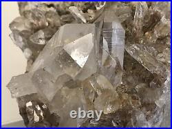 Extra Large Quartz Crystals Cluster From Brazil