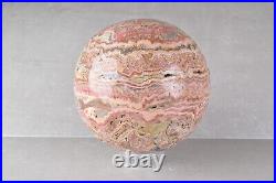 Extra Large Rhodochrosite Sphere from Argentina 11.2 cm # 16721