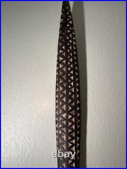 Extra Long African Feather Mask Authentic Mossi Tribe mask from Burkina Faso