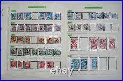 French Zone Special Collection With Many Paper & Typunterschieden 1945/49