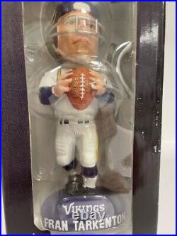 From Fran Tarkenton's personal collection signed MN Vikings Fran Bobblehead