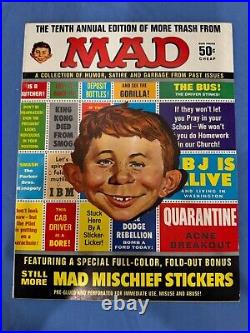 HIGH GRADE More Trash from MAD MAGAZINE #10 WITH INSERT NEAR MINT