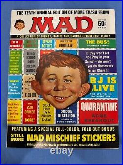 HIGH GRADE More Trash from MAD MAGAZINE #10 WITH INSERT NEAR MINT