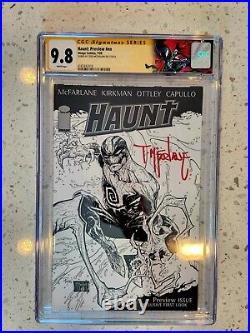 Haunt Preview #nn CGC SS 9.8 Signed Todd McFarlane, 1st appearance Spawn Uni