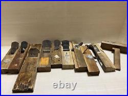 Kanna Hand Plane Japanese 10 Piece Set Special Plane Plane Set Used From Japan