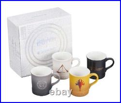 LE CREUSET × Harry Potter Magical Mug Special Edition 400ml Set 4 New From Japan
