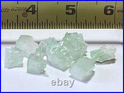 Lapidary Special lot green Apophyllite from India 17gr suitable for gemstones