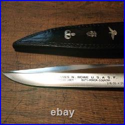 Limited 80 Auth Al Mar Fixed Blade Knife Rowe Special Kitchen Knife From JP NEW