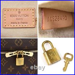 Louis Vuitton Vanity Bag Special Order Nice Mini Monogram Brown From Japan