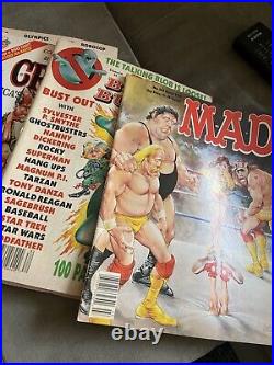 Mad And Cracked Magazines From The 80s