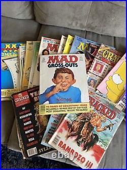 Mad And Cracked Magazines From The 80s