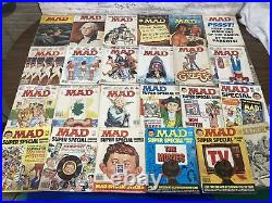 Mad Magazine Vintage Comic Comics Lot of 24 Issues from 1970's-1980's