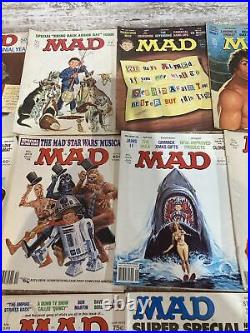 Mad Magazine Vintage Comic Comics Lot of 24 Issues from 1970's-1980's