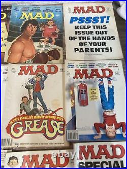 Mad Magazine Vintage Comic Comics Lot of 24 Issues from 1970's-1980's