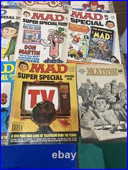 Mad Magazine Vintage Comic Comics Lot of 24 Issues from 1970's-1980's