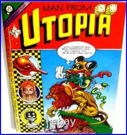 Man From Utopia, 1972, Rick Griffin, San Francisco, Very Rare Underground Comic