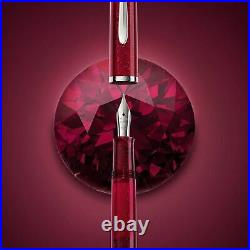 New M205 Pelican Classic Starbee Fountain Pen Ruby Extra Fine from Japan