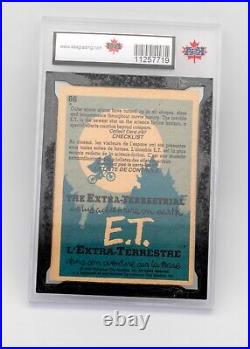 O-Pee-Chee #86 E. T. The Extra-terrestrial Friendly Face From Space Graded 8 NMM