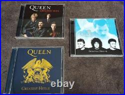 Queen CD Platinum Collection Red Special Edition With Guitar figure From Japan