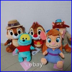 RARE Disney Chip'n Dale Rescue Rangers Special Plush doll Complete SET from JP