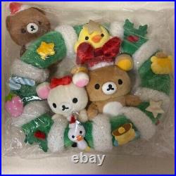 Rilakkuma Christmas Lease Special Plush Toys From japan F/S Used Cute