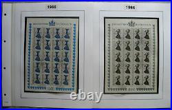 S2207 Liechtenstein Postmarked Bogensammlung To 2016 IN 18 Volumes Ca 30000 Chf