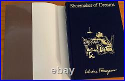 SHOEMAKER OF DREAMS AUTOBIOGRAPHY OF SALVATORE FERRAGAMO 3 editions SIGNED