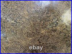 Sale! 100cm Extra Large Gong from Nepal-Dragon Carving Gong-Vibrating Sound Gong
