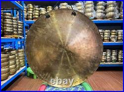 Sale! 50cm Special Chakra carving Sound Healing Yoga Tibetan gong from Nepal