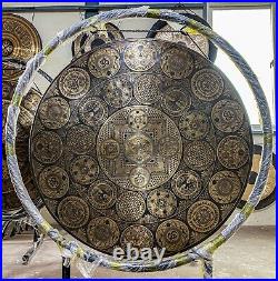 Sale! 60cm Special carving Sound Healing Tibetan gong from Nepal-Temple gong