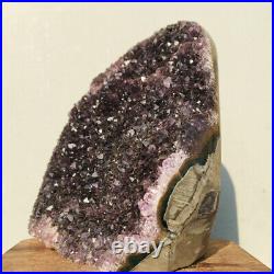 Special Amethyst Cluster Geode From Uruguay Cathedral Display Specimen