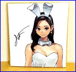 Special Exhibition BUNNY BUNNY BUNNY Illustrator Yomu Autographed from Japan