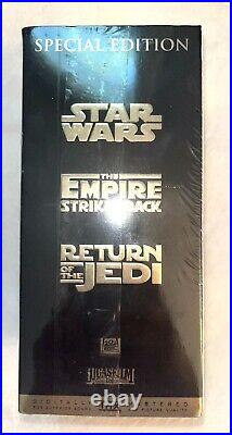 Star Wars Trilogy VHS Tapes Special Edition From 1997 Perfect Still Sealed Rare