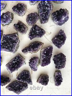 Uruguayan Amethyst Druze from Basalt Bulk lot 7+ pounds Extra Quality (AA)