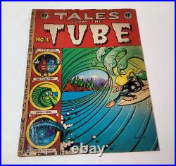 Vintage 1972 TALES FROM TUBE #1 Underground Comix SURFER Magazine