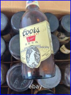 Vintage Beer Bottles From Coors Extra Dry Banquet And Others