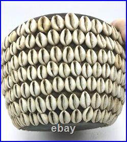 Vintage Hausa Cowrie Shell Basket From Nigeria Special Price Thru July 4th